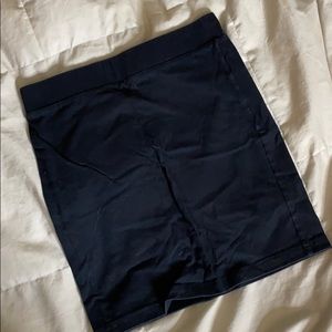 Forever 21 black mini skirt polyester cotton